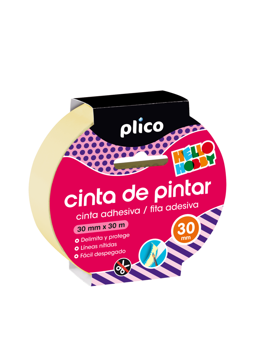 CINTA DE PINTOR 30 MMX30 M PLICO MANUALIDADES
