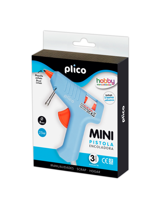 PISTOLA SILICONA PLICO REF 1640 25 W 8MM