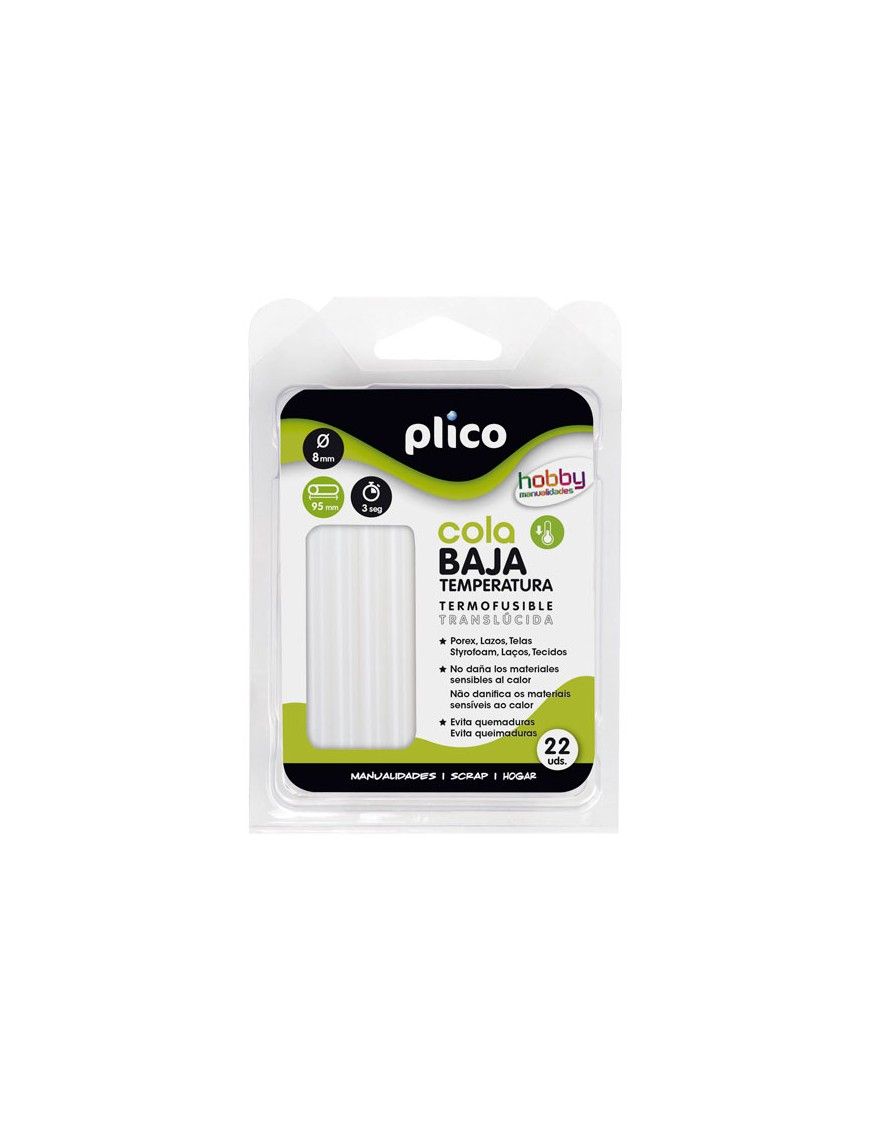 SILICONA BARRA PLICO BAJA TEMPERATURA