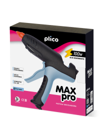 PISTOLA TERMOSFUSIBLE SILICONA MAX PRO 100W