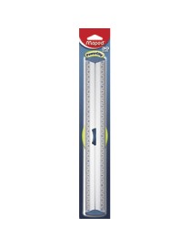 REGLA DE ALUMINIO DE 30 CM. MARCA MAPED