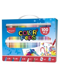 MALETIN DIBUJO MAPED KIT DE COLORANTE 150