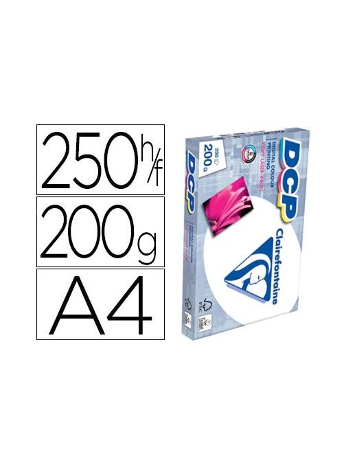 PAPEL FOTOCOPIADORA CLAIREFONTAINE A4 200 1807C