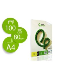 PAPEL RECICLADO 80 GR PAQUETE DE 100 HOJAS