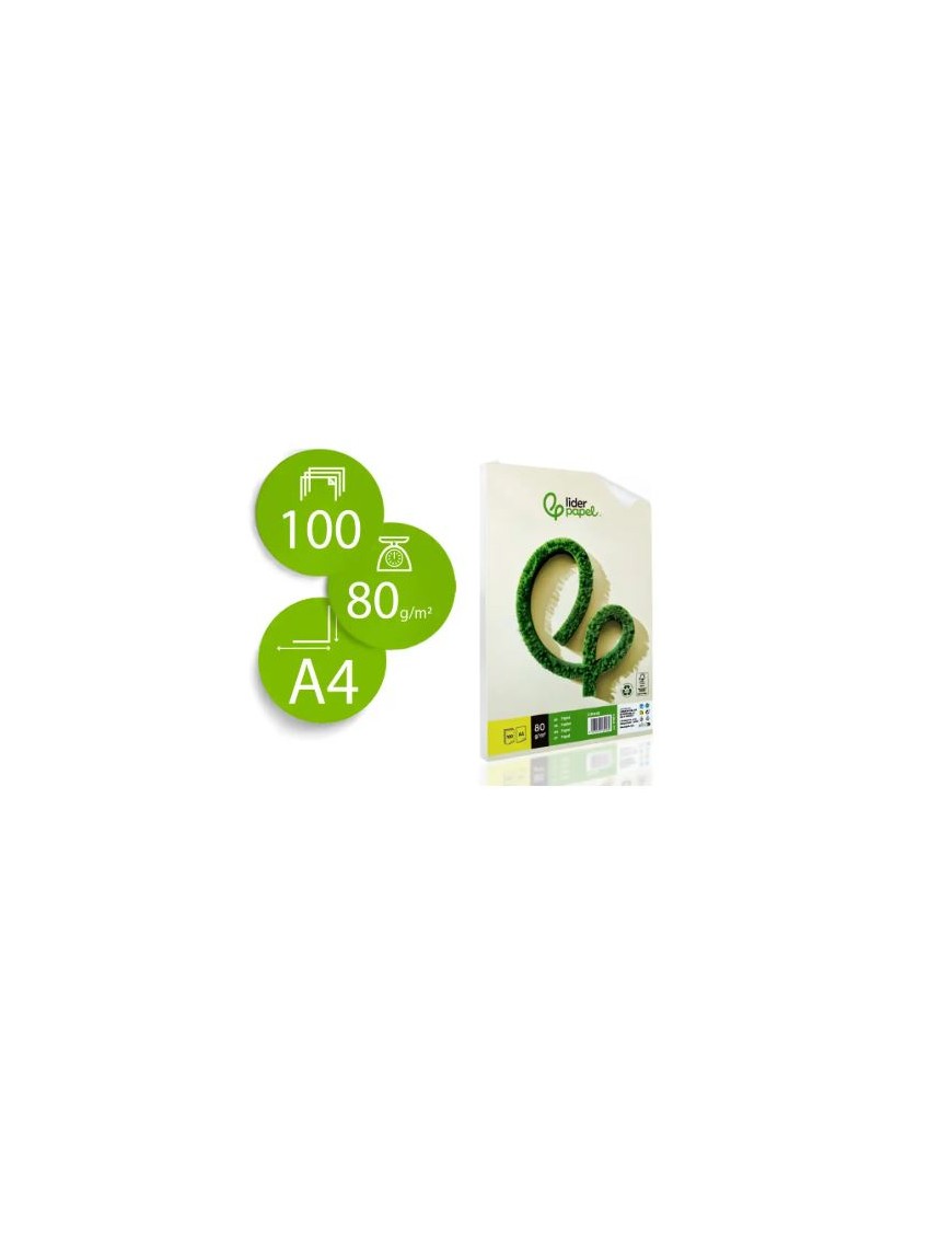 PAPEL RECICLADO 80 GR PAQUETE DE 100 HOJAS