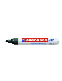 ROTULADOR EDDING PIZARRA BLANCA 660 NEGRO.