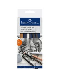 SET JUEGO DE DIBUJO CARBON CREATIVE STUDIO FABER