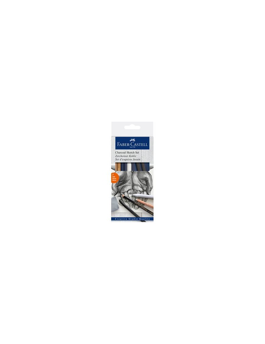SET JUEGO DE DIBUJO CARBON CREATIVE STUDIO FABER