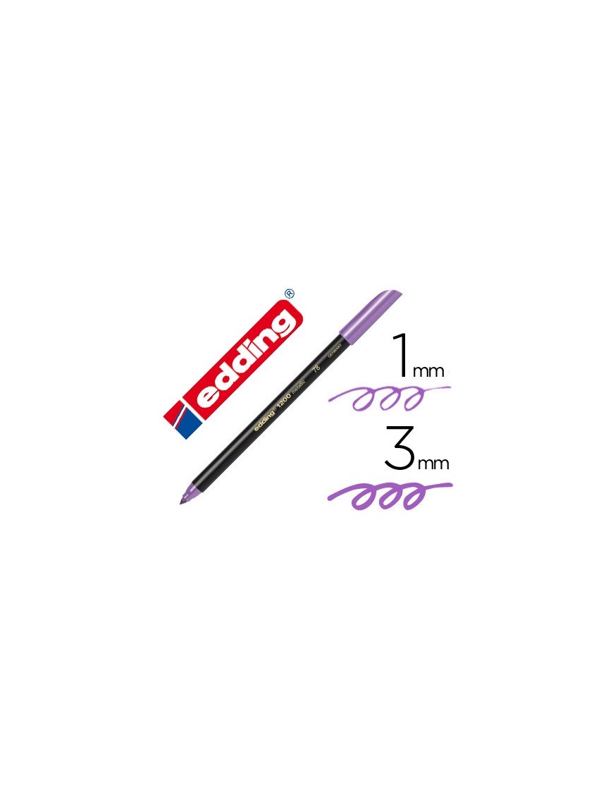 ROTULADOR EDDING 1200 VIOLETA Nº 78