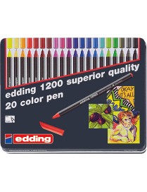 ROTULADOR EDDING 1200 C/METAL 20 U.