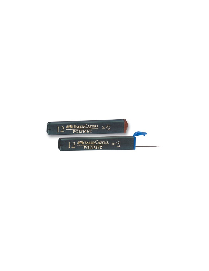 FABER CASTELL CAJA MINAS 0.5 POLYMER HB. 721352