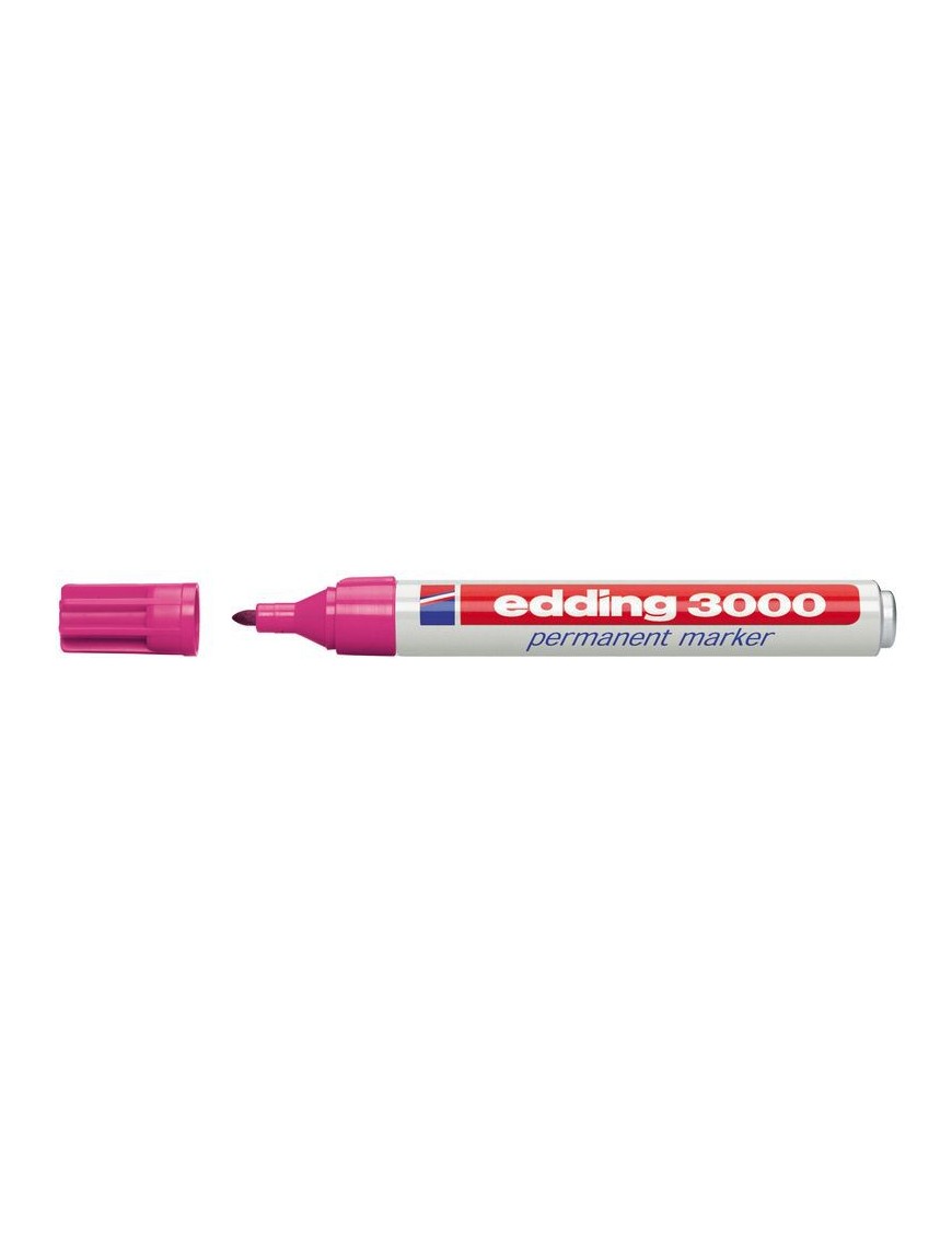 ROTULADOR PERMANENTE EDDING 3000 ROSA