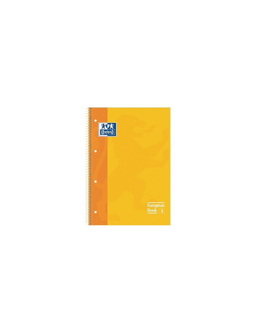 BLOC OXFORD 80 HOJAS 90GR 5X5 T.E. AMARILLO