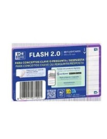 FICHA REVISION 75X125 1LINEA 30FICHAS LILA
