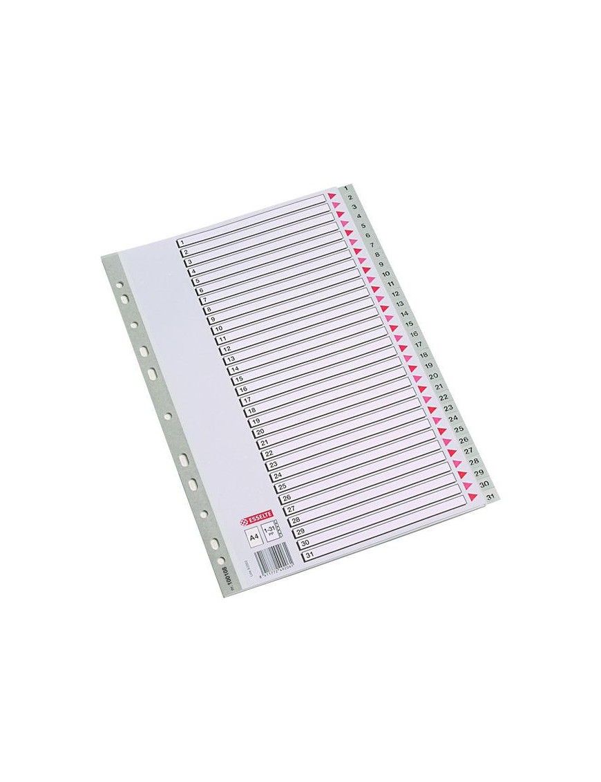 INDICE NUMERICO 1-31 POLIPROPILENO ESSELTE