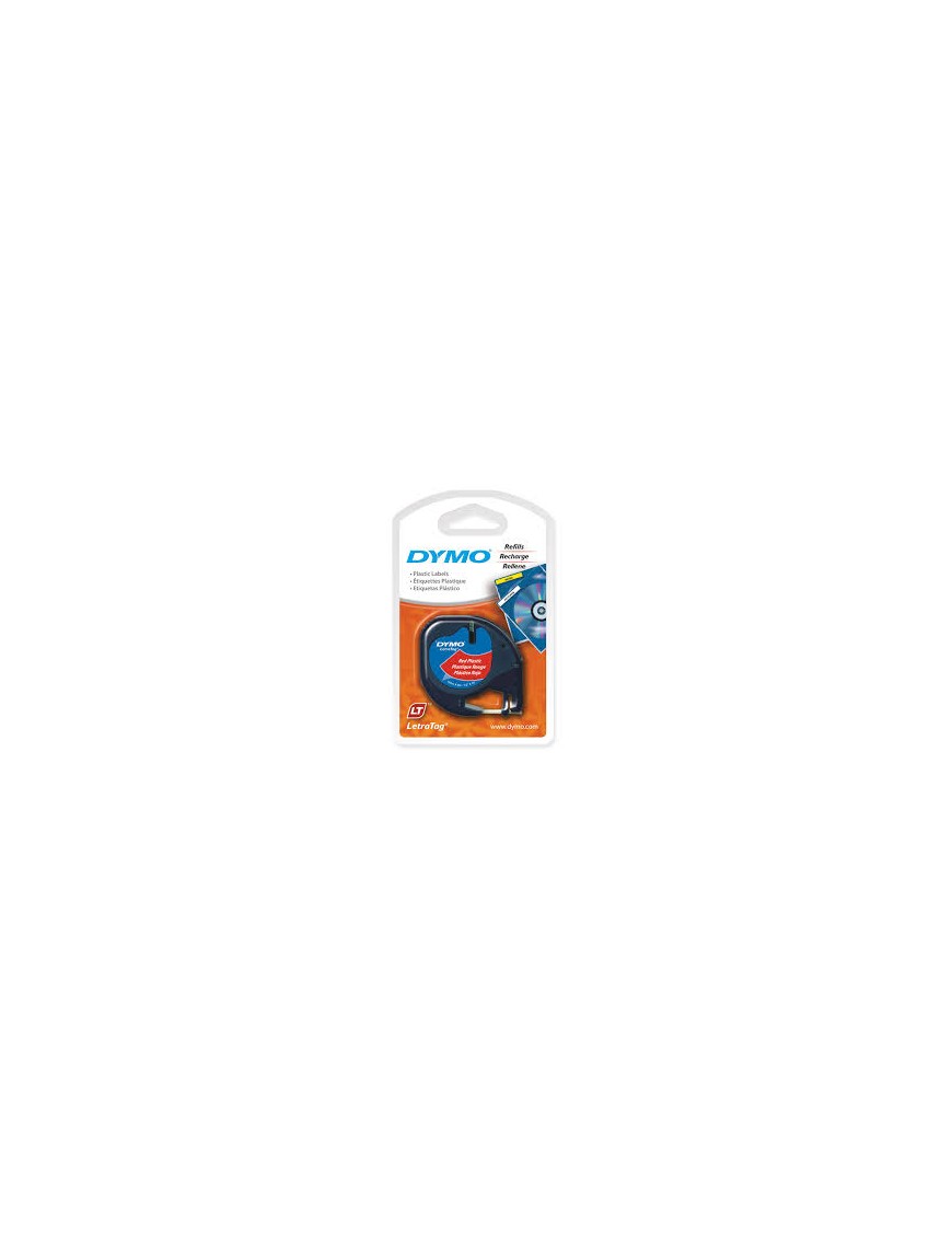 CINTA DYMO LETRATAG (91203) NG.RO. 12MMX4M.
