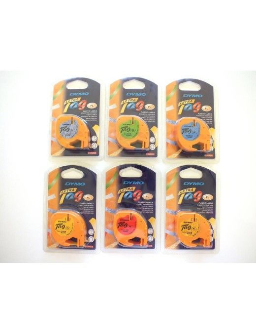 CINTA DYMO LETRATAG (91206) SMILE. 12MMX4M