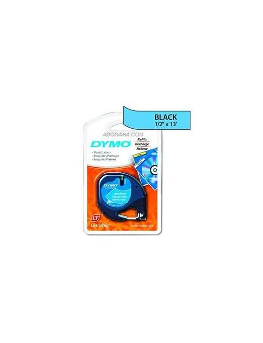 CINTA DYMO LETRATAG (91207) AZUL METALIZ. 12MMX4M.