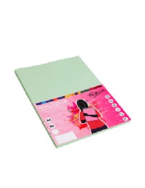 PAPEL 80G A4 100H VERDE FABRISA