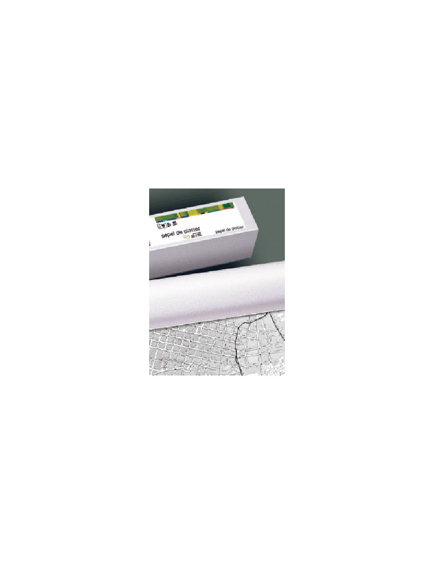 PAPEL PLOTTER 914X175 M. 80 GRS.
