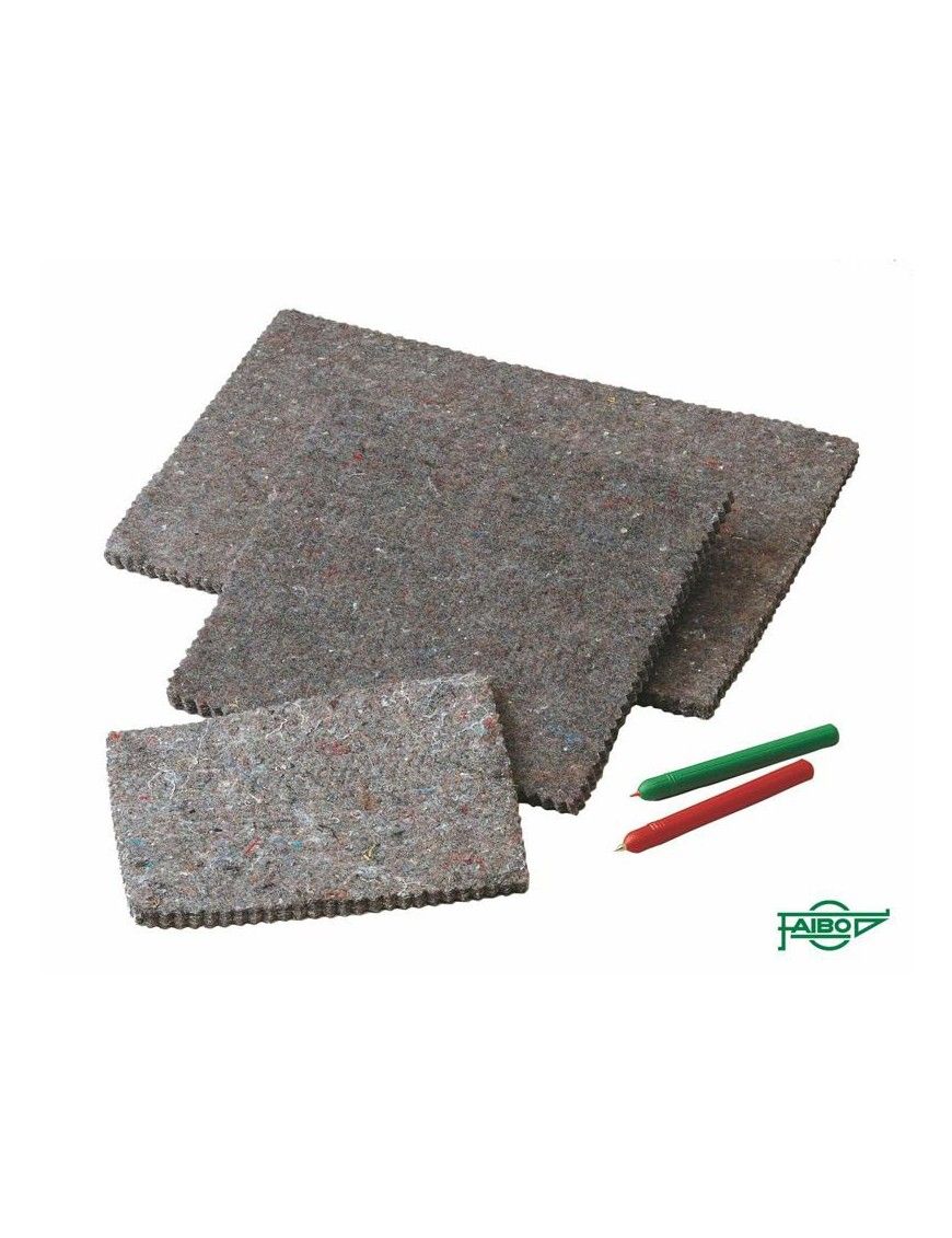 FIELTRO PICADO GRIS 5 MM. 21X30 FAIBO