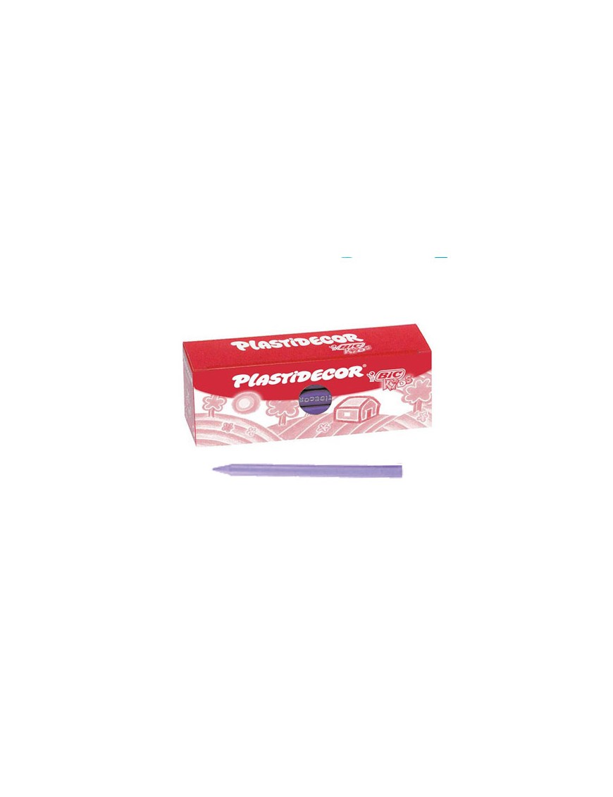 CAJA DE 25 PLASTIDECOR UNICOLOR VIOLETA