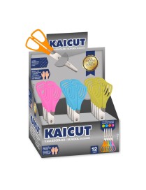 EXPOSITOR DE 25 TIJERAS ESCOLARES KAICUT