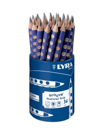 BOTE DE 36 LAPIZ LYRA GROOVE GRAFITO