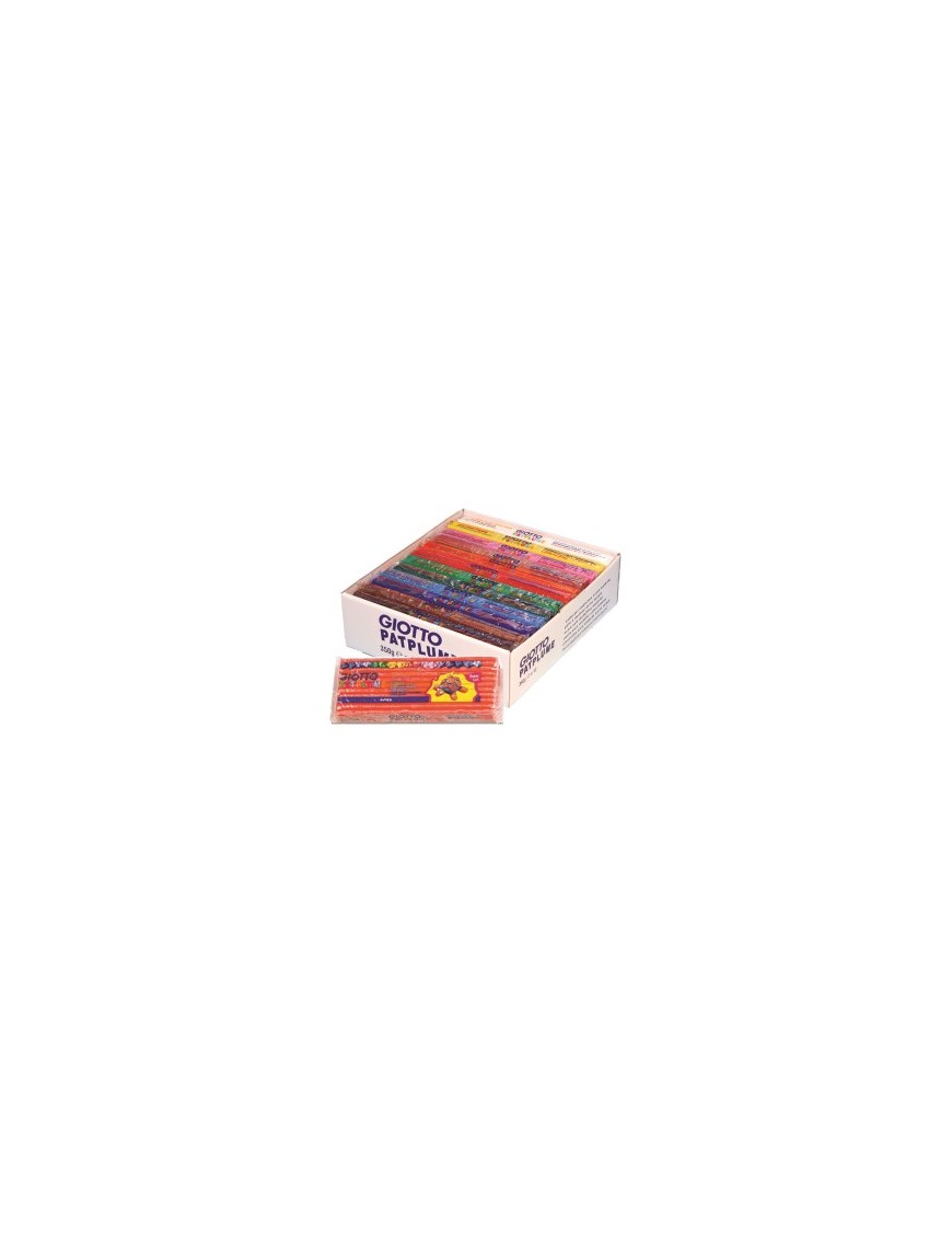 GIOTTO PATPLUME CAJA 12 PLASTILINA 350 GRS