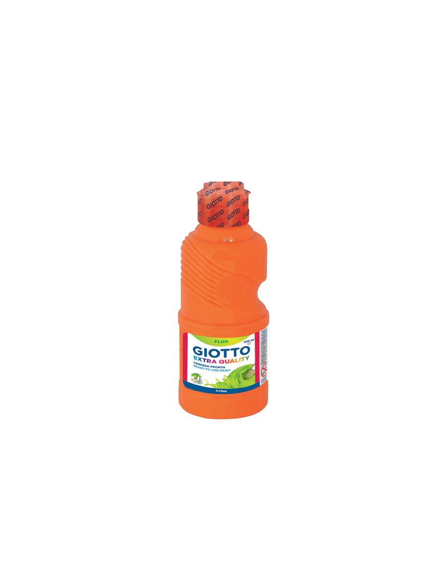 TEMPERA GIOTTO FLUOR NARANJA 250 ML.