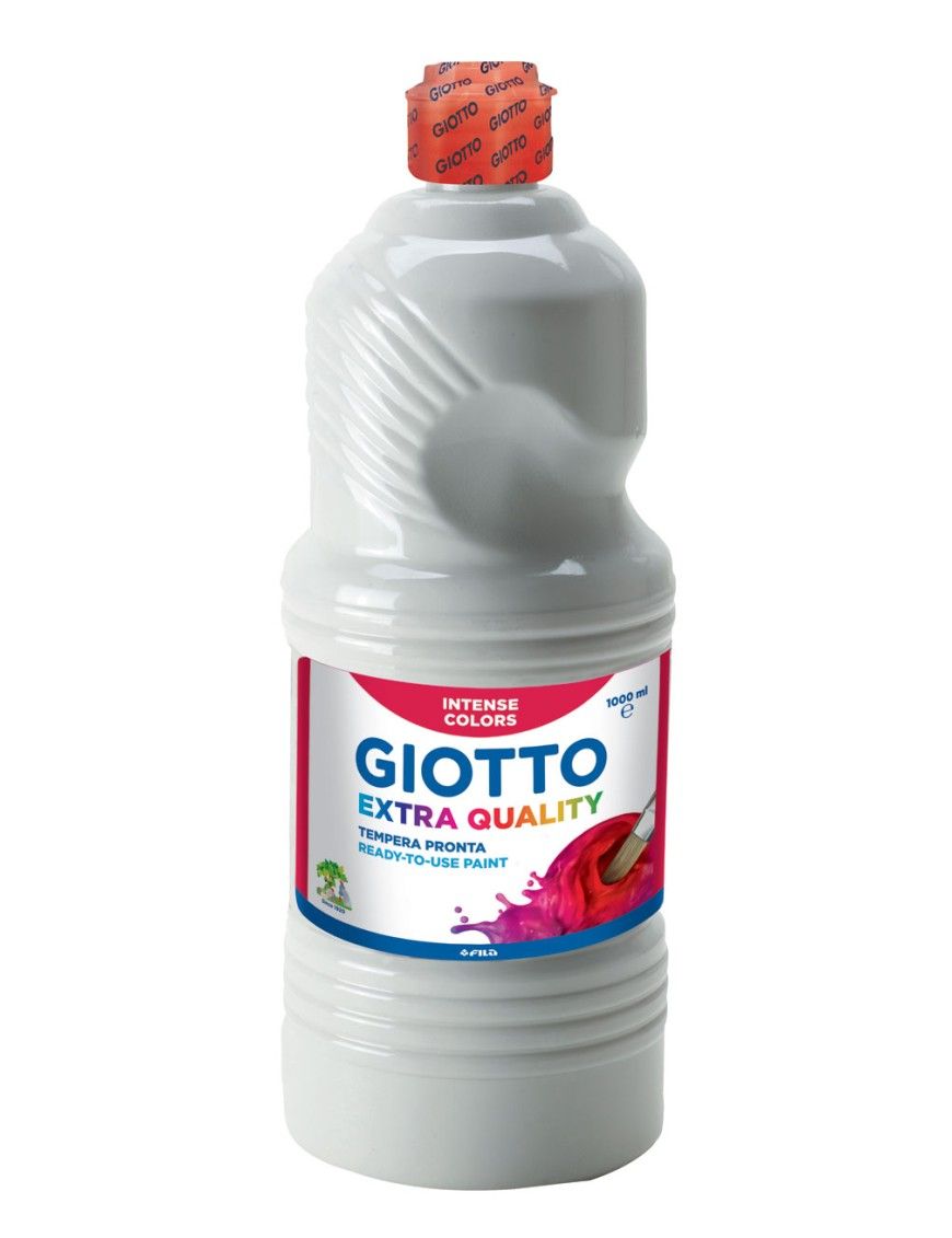 TEMPERA GIOTTO EXTRA QUALITY BLANCO 1 LITRO.