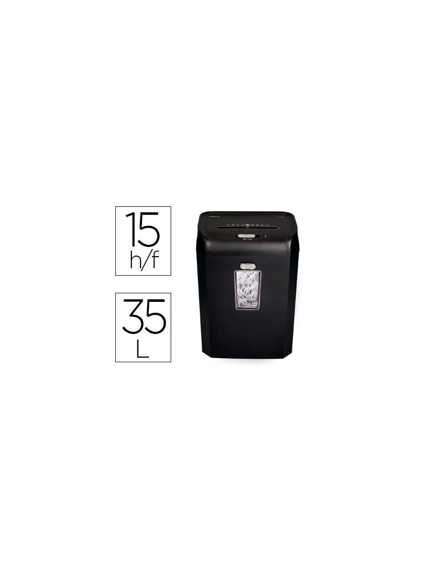 DESTRUCTORA REXEL PROMAX RSS1535 DE 35 LITROS