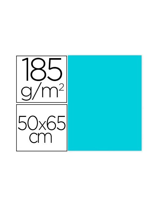 CARTULINA AZUL CARIBE 50X65 CANSON IRIS. Nº26