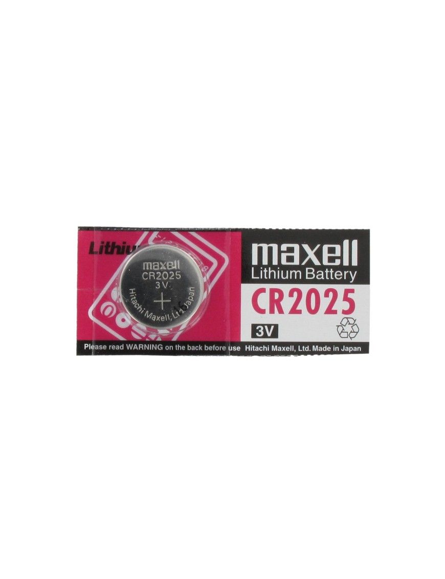 PILA BOTON DURACELL CR2025 3 V.blister de 5 pilas