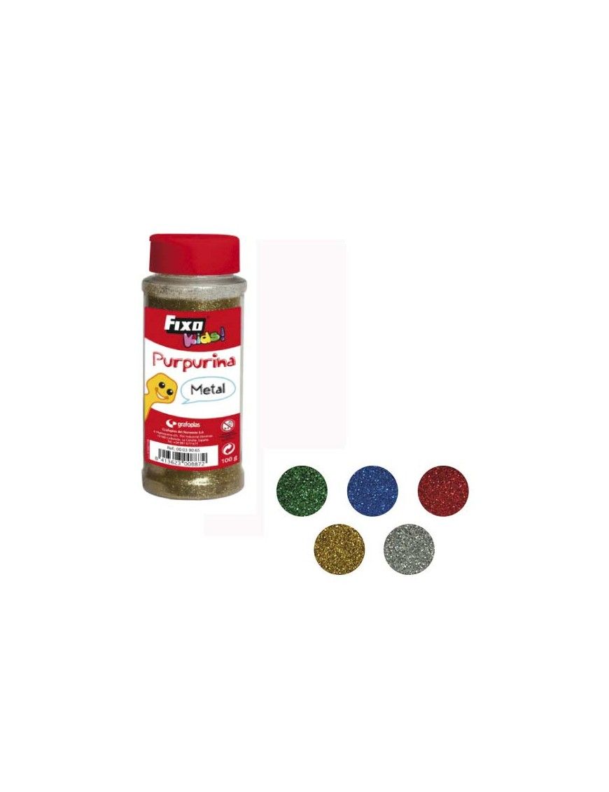 PURPURINA SALERO 100 G VERDE FIXO