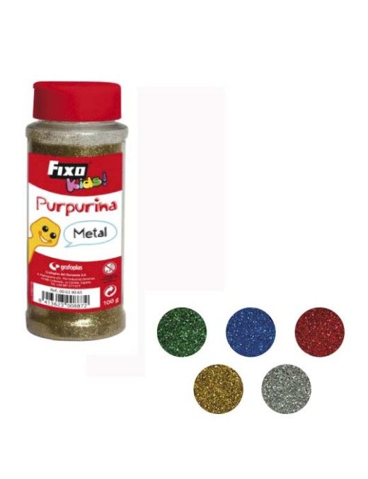 PURPURINA SALERO 100 G VERDE FIXO