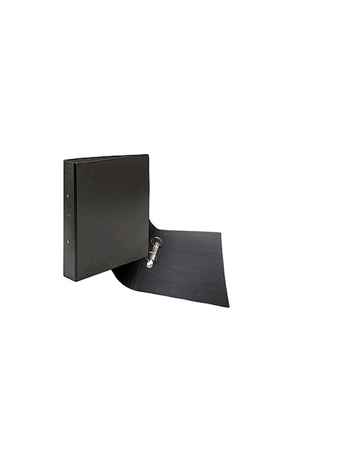 CARPETA 2 ANILLAS FOLIO APAISADO 25 MM. NEGRA