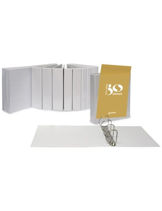 CARPETA CANGURO A4 2A-65 MM. BL GRAFOPLAS