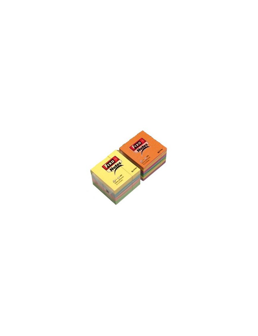 CUBO 400 NOTAS ADHESIVAS 51X51 FIXO PASTEL