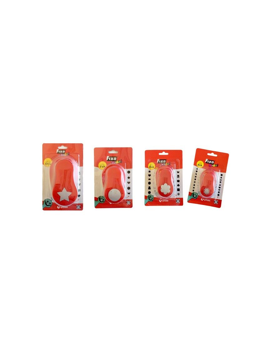 PERFORADORA ESPECIAL GOMA EVA FORMA HOJA 5 CM.