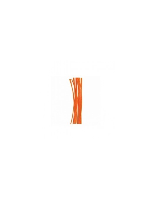 BOLSA 50 LIMPIAPIPAS COLOR NARANJA GRAFOPLAS