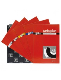 CAJA DE 100 HOJAS DE PAPEL CARBON ROJO CARBOPLAN
