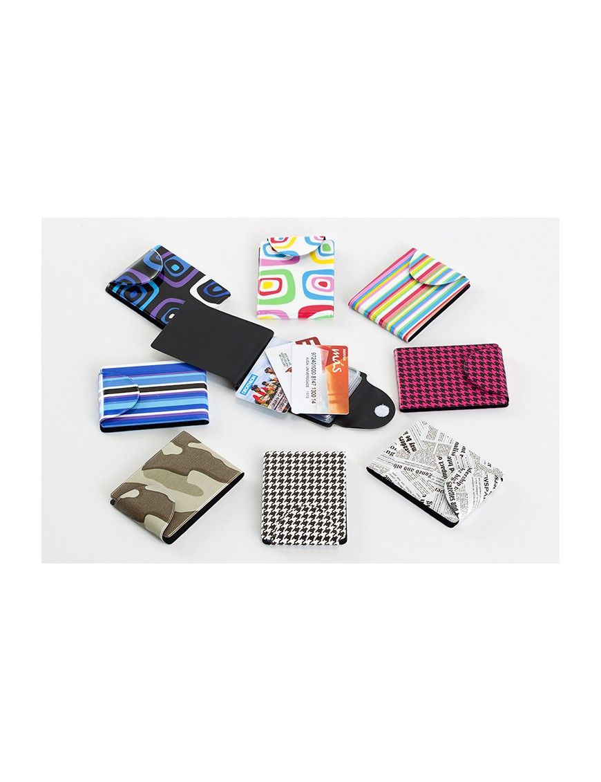 CARTERITA PORTA TARJETAS EXTRA FUN COLOR IBERPLAS