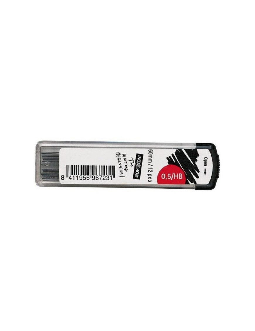 CAJA DE 24 MINAS 0,5 MM. HB INOXCRON