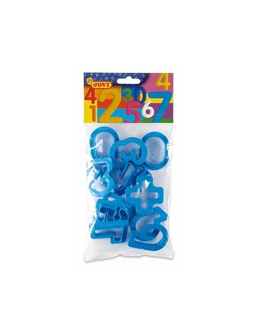 JOVI BOLSA 11 MOLDES PLASTICO NUMEROS.