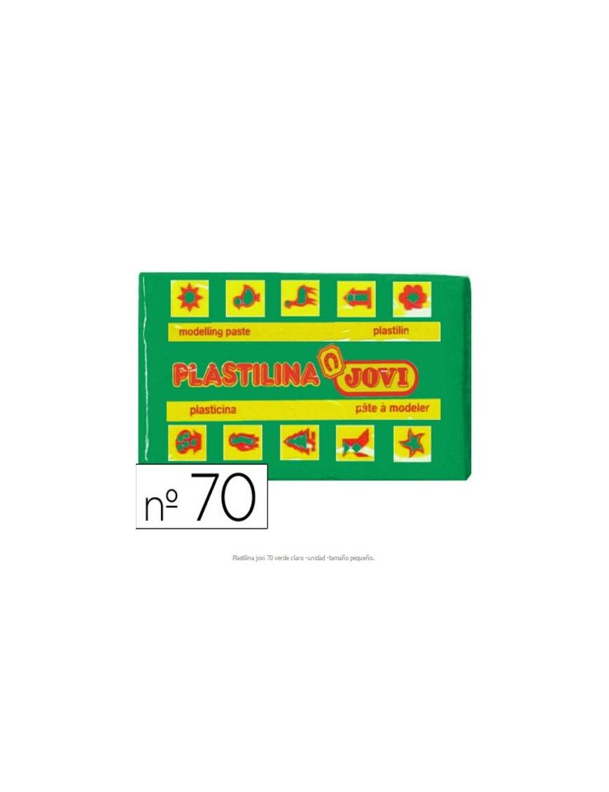 PLASTILINA JOVI VERDE MODELO 70.