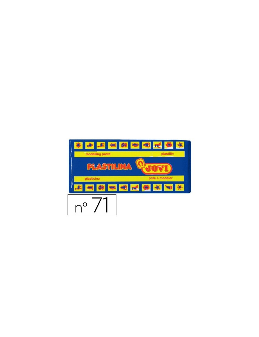 PLASTILINA JOVI AZUL OSCURO MODELO 71