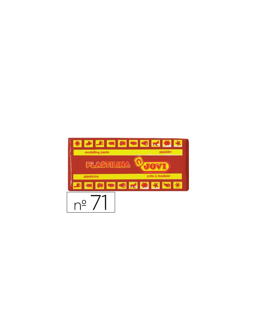 PLASTILINA JOVI MARRON MODELO 71.