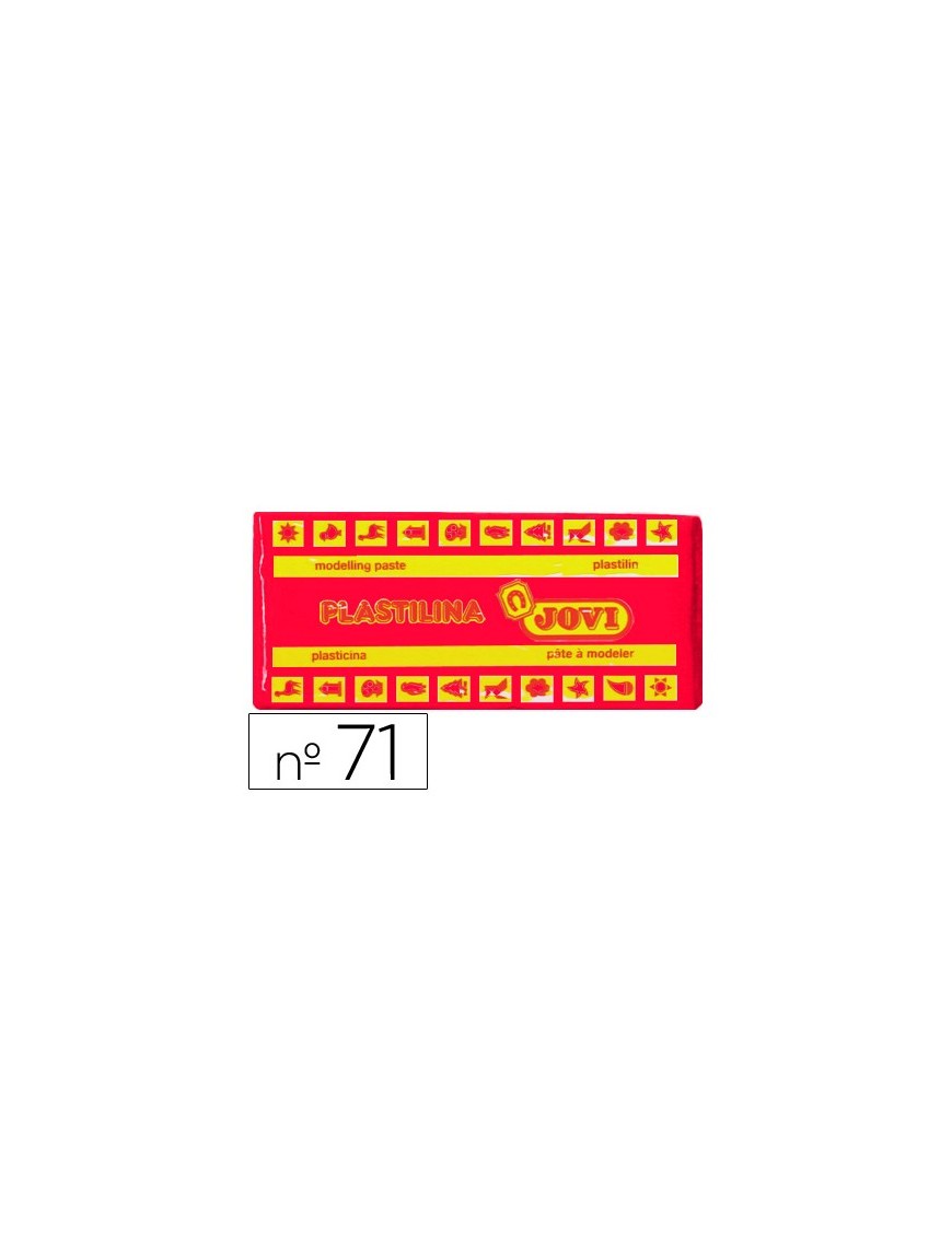 PLASTILINA JOVI RUBI MODELO 71.