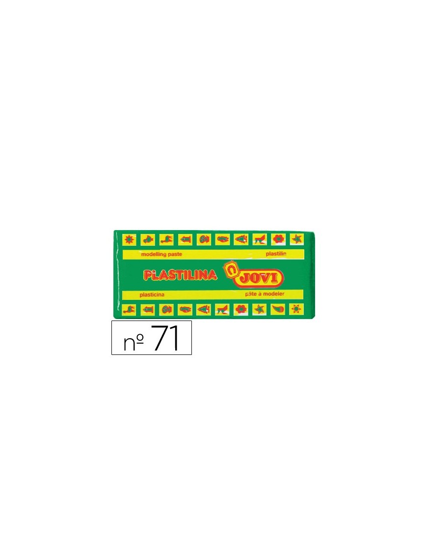 PLASTILINA JOVI VERDE CLARO MODELO 71